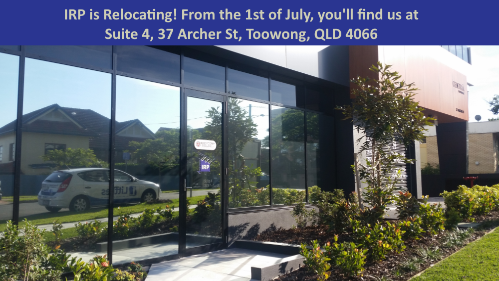 IRP Architects Has Moved to Toowong